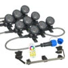 Airmax RGBW LakeSeries Fountain Lights, 9 & 12 Light Sets -Accessories || Solar Shop airmax rgbw color changing 9 light set 1000 79489.1659028464