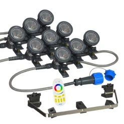 Airmax RGBW LakeSeries Fountain Lights, 9 & 12 Light Sets