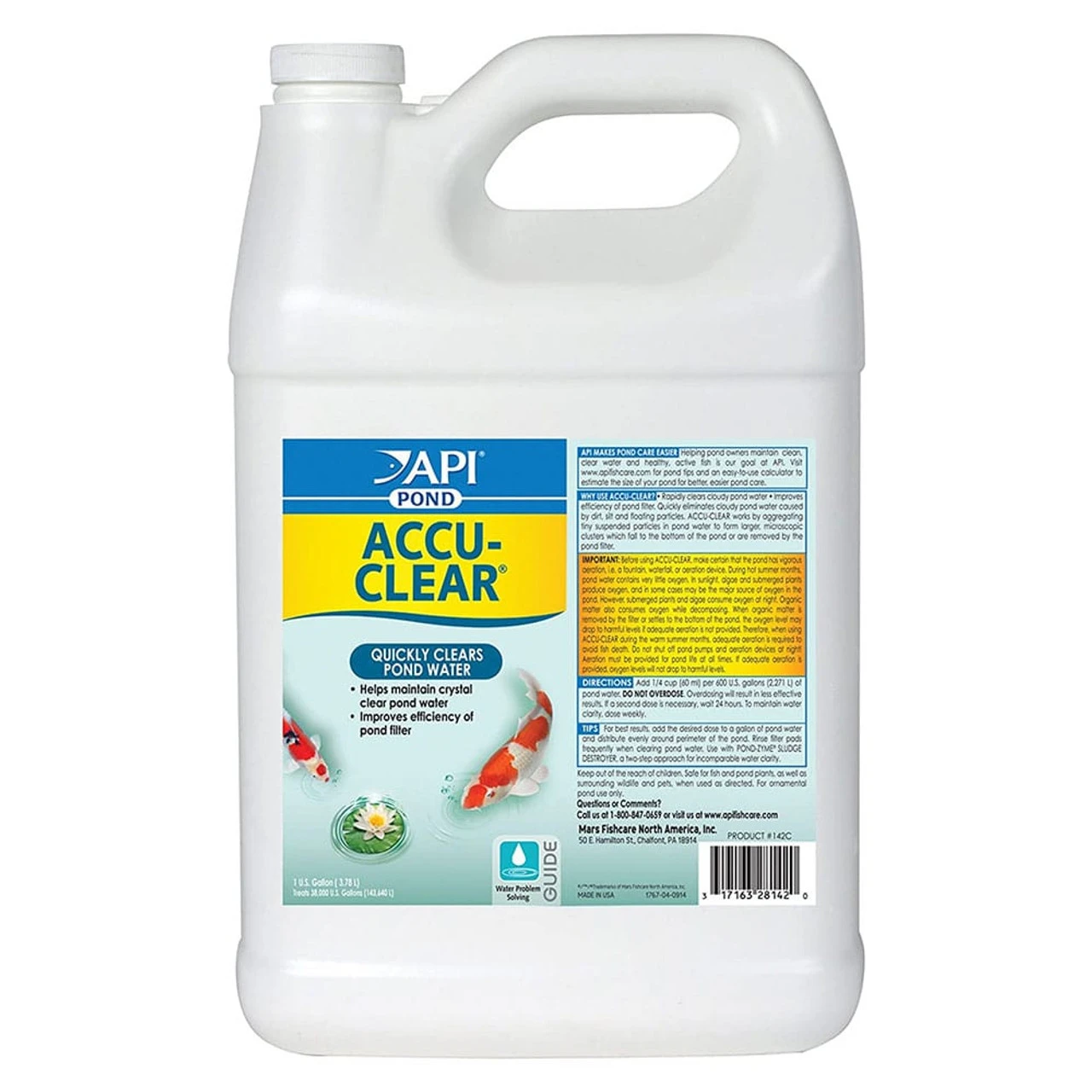 API Pond Accu-Clear, 1 Gallon 3 API Pond Accu-Clear, 1 Gallon