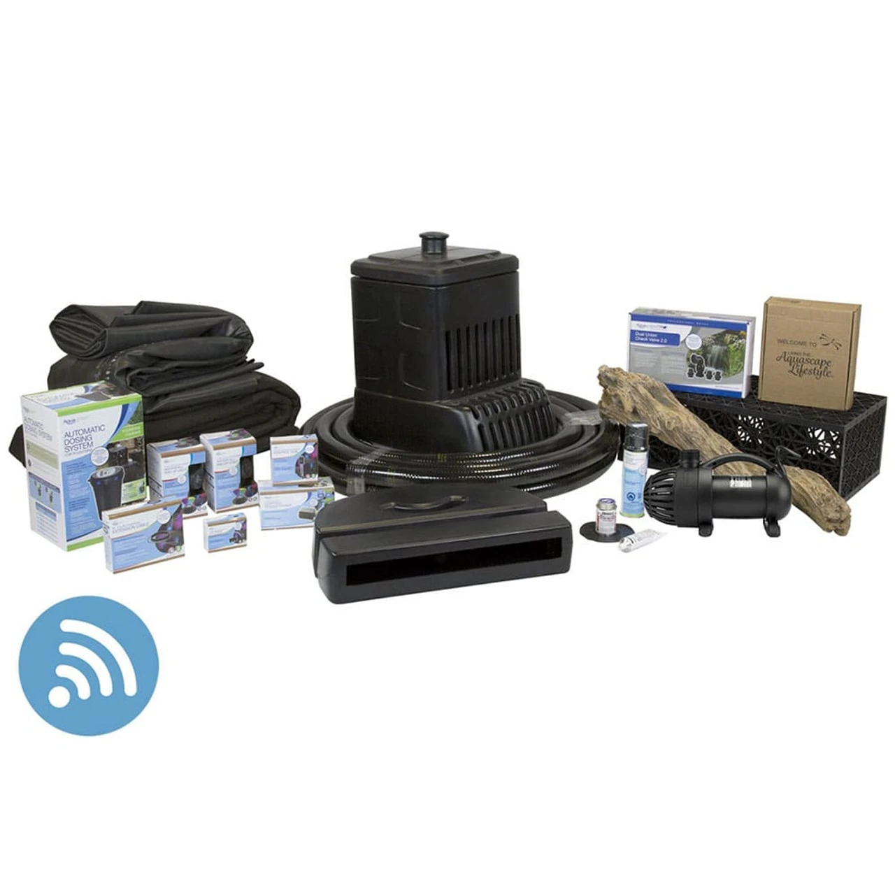 Aquascape Medium Deluxe Pondless Waterfall Kit, 16' Stream W/ AquaSurge Pro 2000-4000 Pump 3 Aquascape Medium Deluxe Pondless Waterfall Kit, 16' Stream W/ AquaSurge Pro 2000-4000 Pump