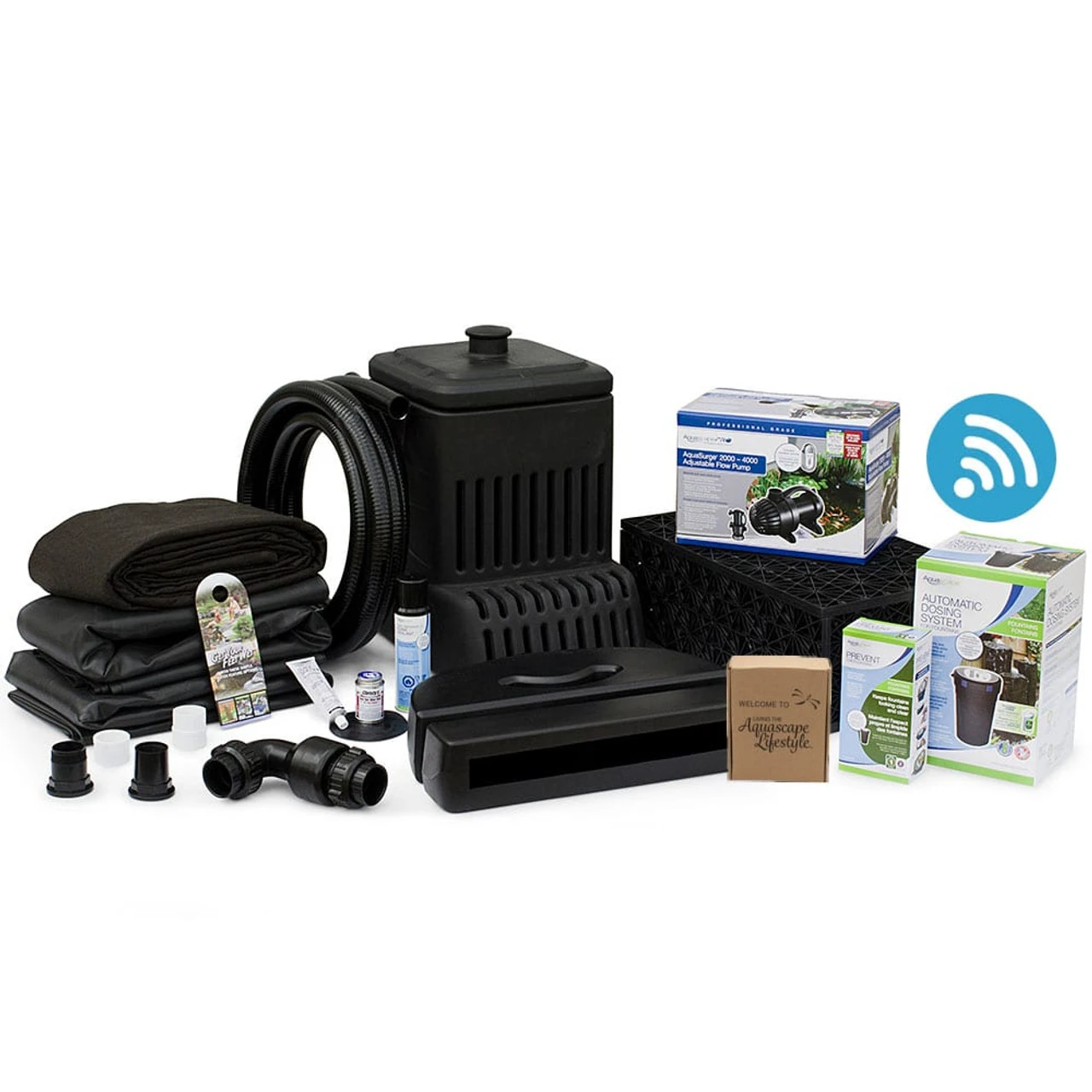 Aquascape Small Pondless Waterfall Kit, 6' Stream W/ AquaSurge Pro 2000-4000 Pump 3 Aquascape Small Pondless Waterfall Kit, 6' Stream W/ AquaSurge Pro 2000-4000 Pump