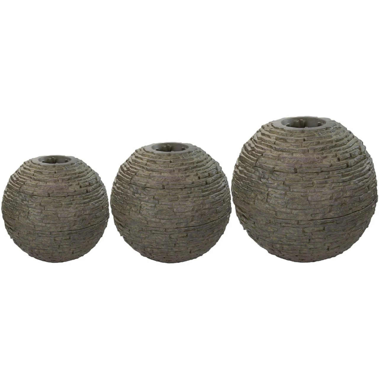 Aquascape Stacked Slate Spheres 3 Aquascape Stacked Slate Spheres