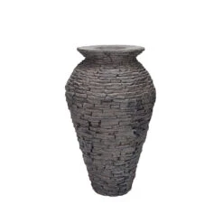 Aquascape Stacked Slate Urn 12 Aquascape Stacked Slate Urn -Accessories || Solar Shop aquascape stacked slate fountain urn medium 1000 47624.1666640600