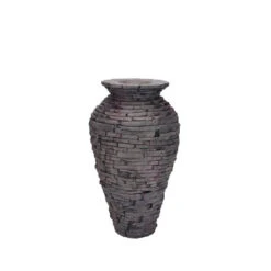 Aquascape Stacked Slate Urn 11 Aquascape Stacked Slate Urn -Accessories || Solar Shop aquascape stacked slate fountain urn small 1000 58110.1666640600