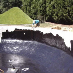 Pond Armor Pond Shield Non-Toxic Epoxy Pond Liner 1.5 Quarts -Accessories || Solar Shop black epoxy concrete application b 1000 17157.1643670162