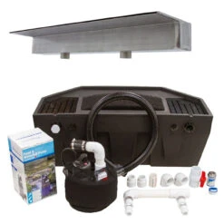 Blue Thumb Basin Kit For Medium Formal Falls W/ LED Light -Accessories || Solar Shop blue thumb basin kit for medium formal falls 1000 09791.1685540990