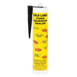 Gold Label Pond & Aquarium Sealer -Accessories || Solar Shop gold label underwater pond sealer caulk 1000 52494.1641921945