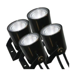 Universal 4 Fixture LED Light Kit, Fits Non-Kasco Fountains