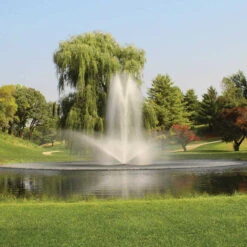 Kasco 5 HP 5.1JF Fountain, 5 Spray Patterns Included -Accessories || Solar Shop kasco 5hp fountain linden nozzle 1000 09132.1663676054