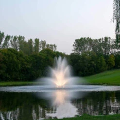 Kasco 5 HP 5.1JF Fountain, 5 Spray Patterns Included -Accessories || Solar Shop kasco jf balsam lighted c11 1000 04539.1663676054