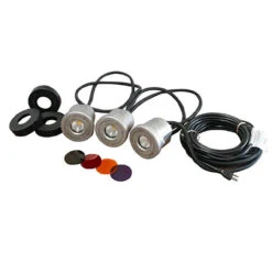 Kasco Stainless Steel 3 LED Light Kit, 19-Watts -Accessories || Solar Shop kasco stainless steel 3led light kit 1000 48282.1652796740