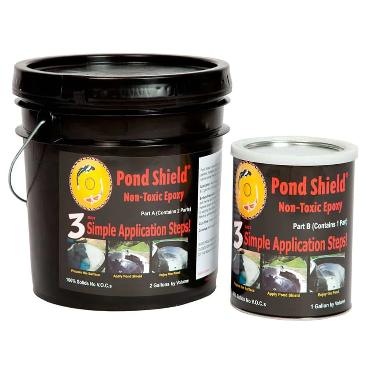Pond Armor Pond Shield Non-Toxic Epoxy Pond Liner 3 Gallons 3 Pond Armor Pond Shield Non-Toxic Epoxy Pond Liner 3 Gallons