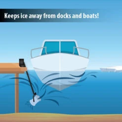 Accessories Power House Dock Mounts -Accessories || Solar Shop power house ice eater dock mount boat 1000 64655.1667235073