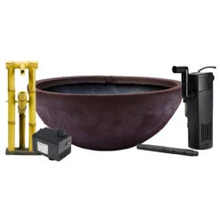 Aquascape Patio Pond Kits, Round -Accessories || Solar Shop round terra cotta patio pond kit 1000 71200.1643737894