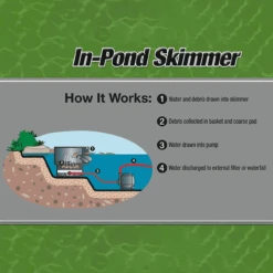 TetraPond In-Pond Skimmer 8 TetraPond In-Pond Skimmer -Accessories || Solar Shop tetrapond in pond skimmer how it works 1000 28781.1646244768