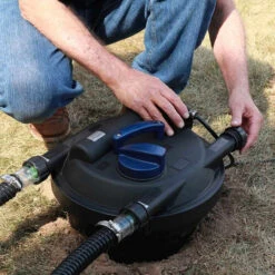 The Pond Guy AllClear G2 Pressurized Filtration System -Accessories || Solar Shop the pond guy allclear filter in ground dial 61111.1689010287