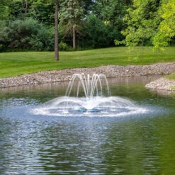 Accessories The Pond Guy AquaStream Blossom (Crown & Arch) Fountain Nozzle, 1/2 HP -Accessories || Solar Shop the pond guy aquastream fountain 1 2hp crown and arch day 1000 92268.1657720029