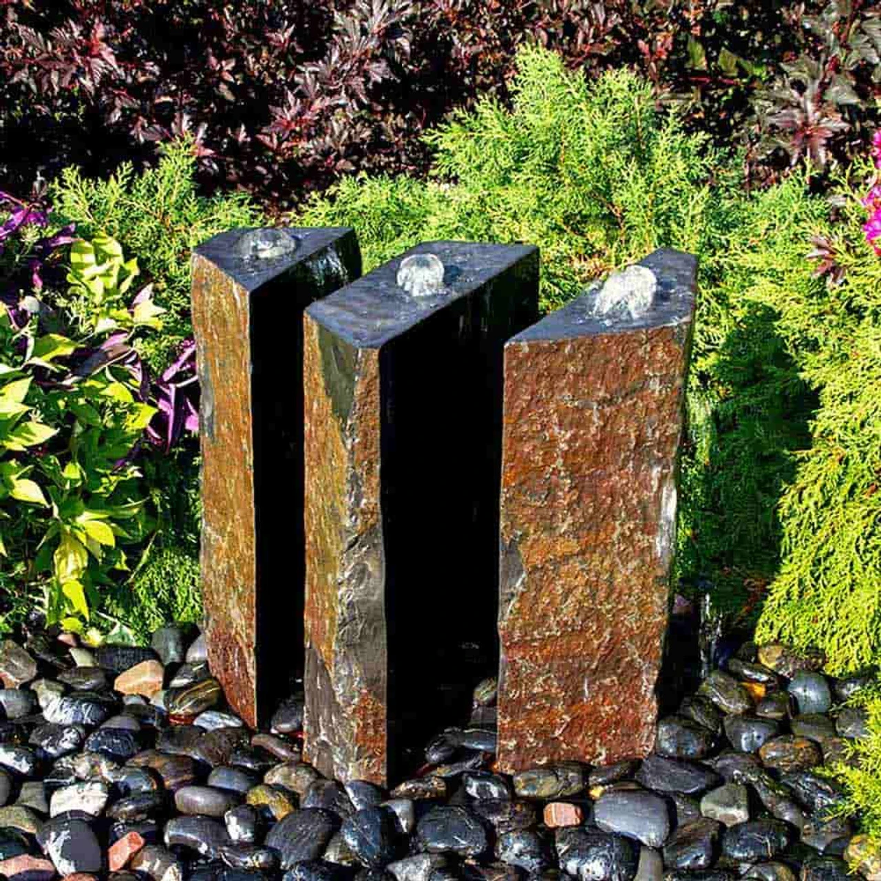 Split Polished Basalt Fountain Kit 7 Split Polished Basalt Fountain Kit - Image 5