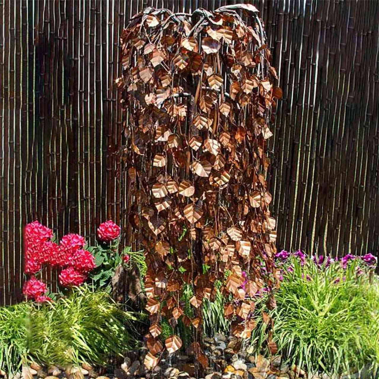 Copper Weeping Elm Tree Fountain Kit 3 Copper Weeping Elm Tree Fountain Kit