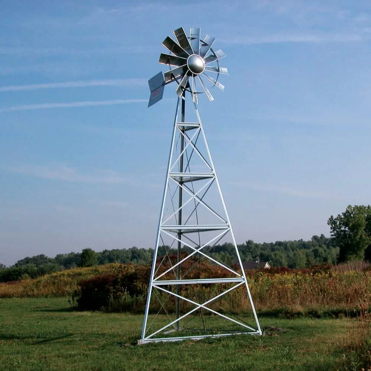 3-Leg Galvanized Windmill Aeration Systems 3 3-Leg Galvanized Windmill Aeration Systems